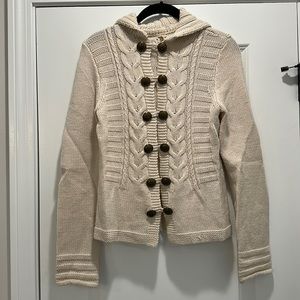 J Crew wool button up cardigan